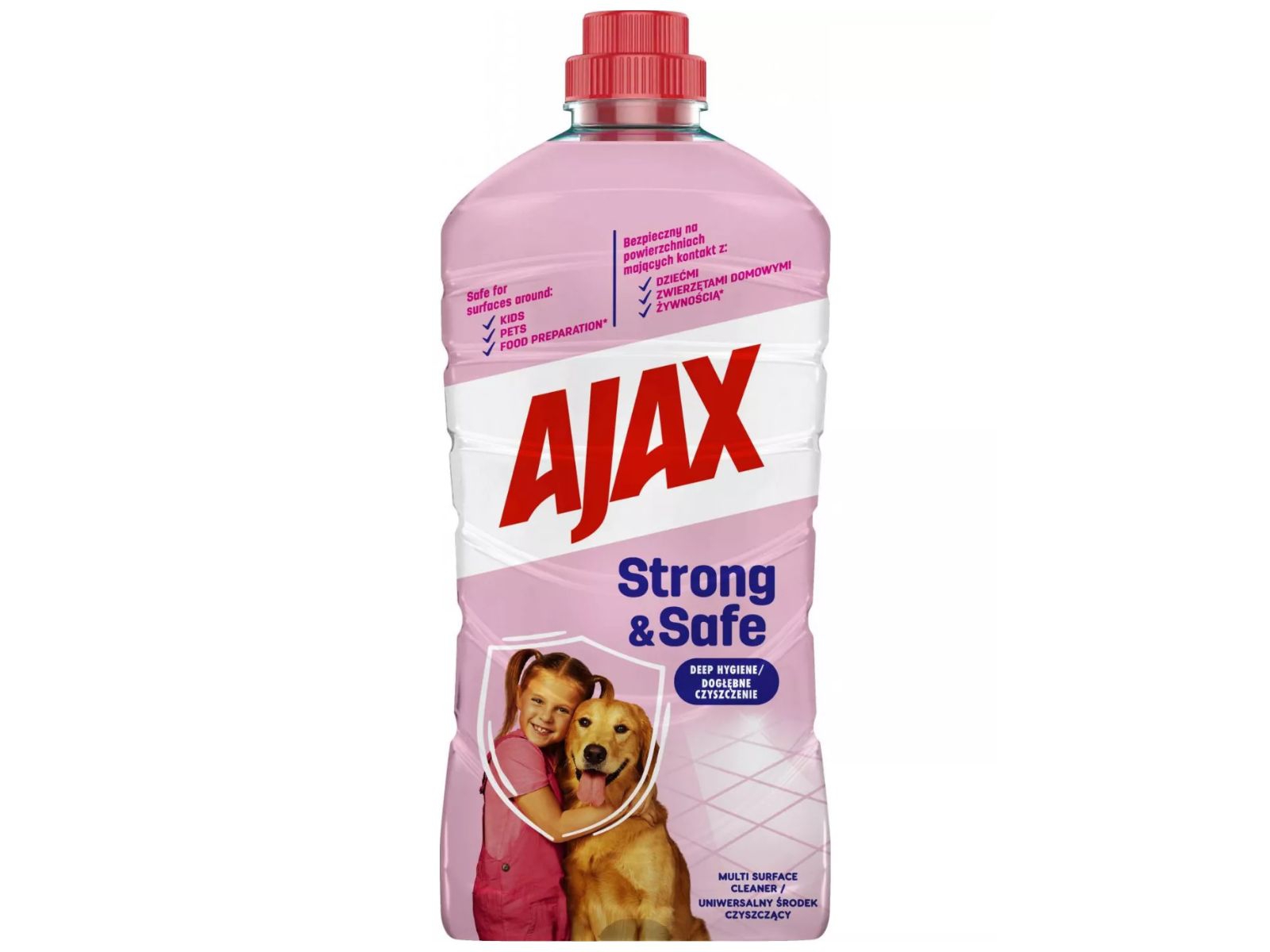 AJAX 1L Uniwersalny płyn do podłóg Strong&Safe